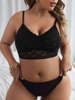   Black Underwear  Sleepwear 8771