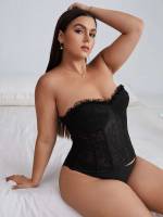  Plain  Plus Size Corsets  Shapewear 7401