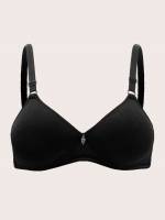 Black  Plus Size Bras  Bralettes 6633