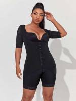  Plain Black Women Plus Intimates 531