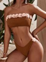  Plain Women Beachwear 7830