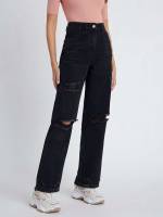  Plain Regular Fit Women Jeans 5939