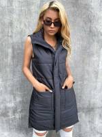  Sleeveless Casual Women Outerwear 332