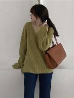  Split Long Sleeve Casual Women Clothing 511