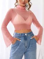  Crop Slim Fit Sexy Women Tops 474