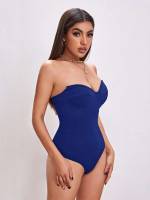 Sexy  Sleeveless Women Bodysuits 2630