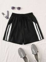  Striped Regular Fit Women Shorts 898