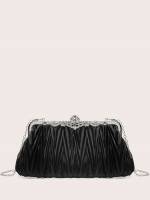  Black  Women Evening  Clutch 7499