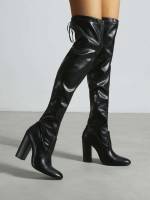  Elegant Plain Women Fashion Boots 6851