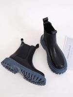   Black Women Fashion Boots 1497