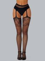  Black Cut Out Women Intimates 7158