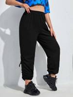  Knot Black Plus Size Sweatpants 3130