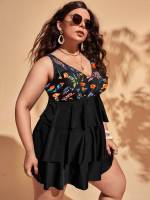  Boho  Plus Size Beachwear 2244