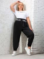  Black Knot Plus Size Sweatpants 5517