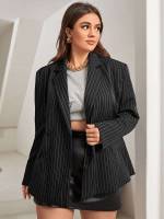  Striped Long Long Sleeve Women Plus Clothing 579