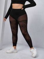  Plain Plus Size Bottoms 5517