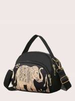  Animal Embroidery Women Bags 364