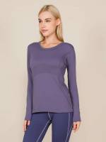  Regular Regular Fit Round Neck Women Activewear 6116