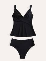 V neck Elegant Women Beachwear 3605