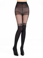  Black Plain Women Socks  Hosiery 3362