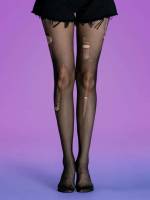   Black Women Socks  Hosiery 5594