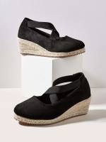  Vacation Plain Women Wedges  Flatform 5244