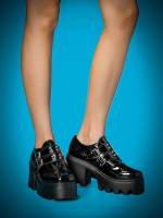  Black  Women Wedges  Flatform 3999