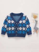 Long Sleeve Regular Button Front Baby Clothing 3573