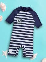 Striped  Pocket Baby Clothing 9504