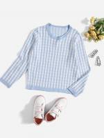 Striped Long Sleeve Regular Fit Girls Clothing 4294