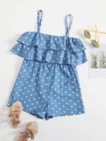 Short Spaghetti Strap Cute Regular Fit Girls Clothing 6782