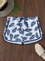  Blue and White Women Bikini Bottoms 8196