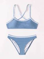  Criss Cross  Women Swimwear 504