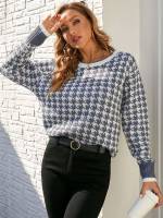 Regular Regular Fit Casual Women Knitwear 4045