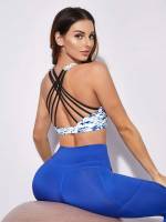 Backless Tie Dye Women Activewear 286