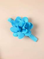  Casual Blue Flowers Baby Hair Accessories 5879