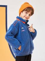 Blue Regular Regular Fit Boys Jackets 4052