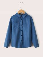  Regular Blue Boys Shirts 3258