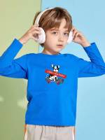 Regular Casual Letter Boys Clothing 7721