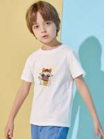  Casual Letter Blue Kids Clothing 6312