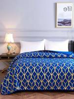  Blue  Bedspread  Sets 257