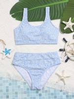  Floral Blue Kids Clothing 1319