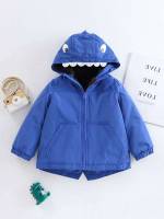 Regular Fit Long Sleeve Blue Regular Toddler Boys Outerwear 5913