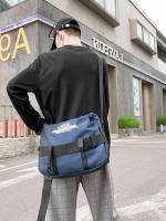   Blue Men Bags 7683