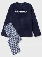 Gingham  Casual Men Loungewear Sets 204