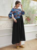  Three Quarter Length Sleeve Boho Arabian Wear 253