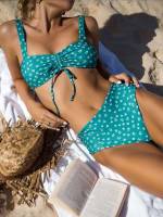  Boho Ditsy Floral Women Beachwear 9994