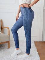   Blue Women Bottoms 2981