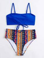  Spaghetti Strap Women Swimwear 384