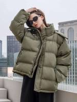 Hooded  Casual Women Winter Coats 765